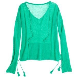 GUC! 💚 Calypso St. Barth Cashmere Sweater w/ Ties